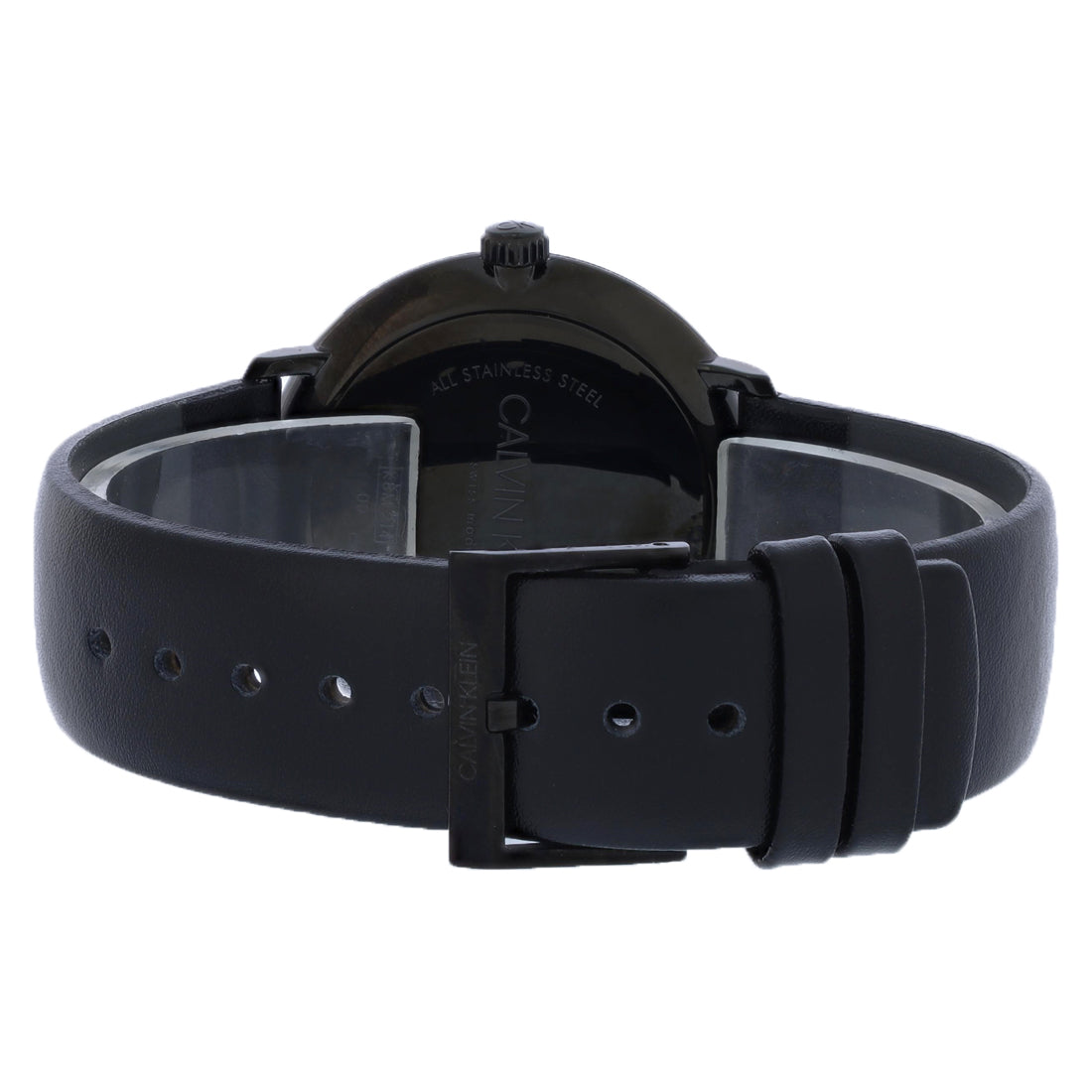 Calvin Klein High Noon Mens Black ION Plated Quartz Watch K8M214CB