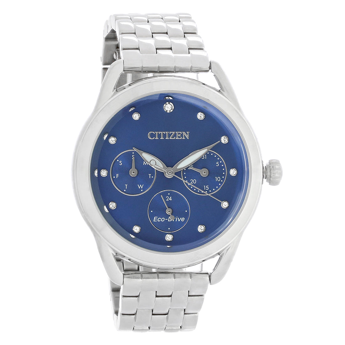 Citizen Eco Drive Ladies DRIVE LTR Crystal Multifunction Watch FD2050-53L